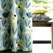 Bespoke curtain and cushion combination